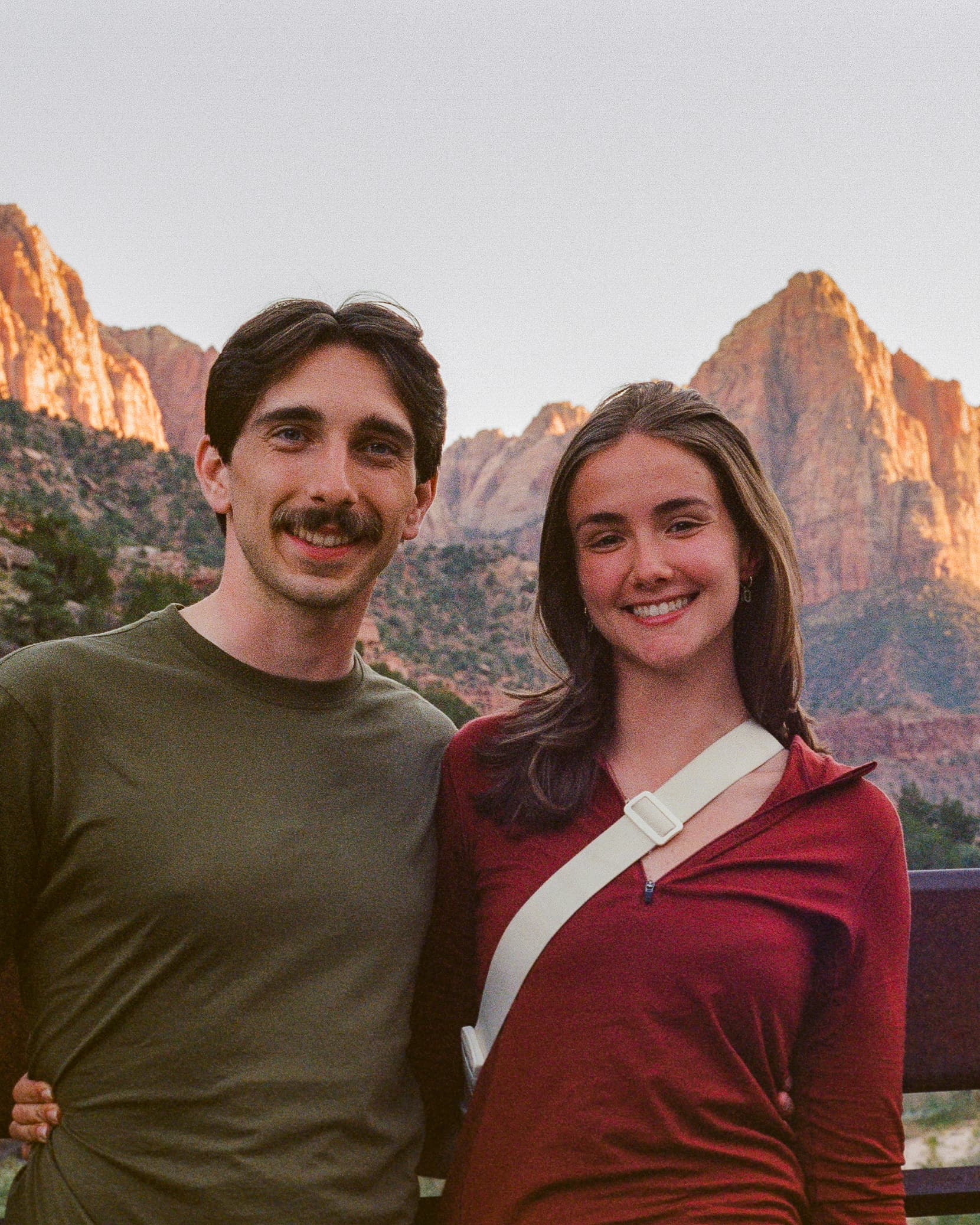 Juliana and Trey at Zion National Park